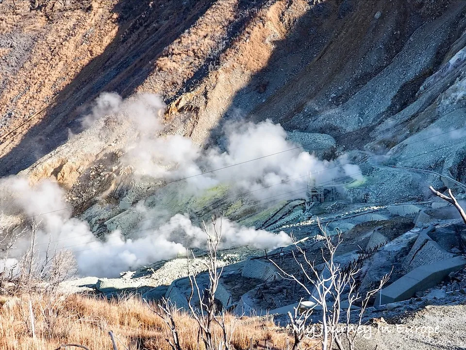 大涌谷 | 日本箱根必去景點,欣賞火山蒸氣、吃黑蛋、眺望富士山 大涌谷 日本箱根必去景點