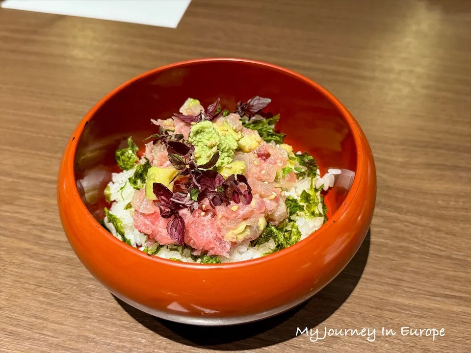 京 AFURI | 東京旅遊必吃拉麵,日本人氣拉麵店和京料理的結合 生魚片飯